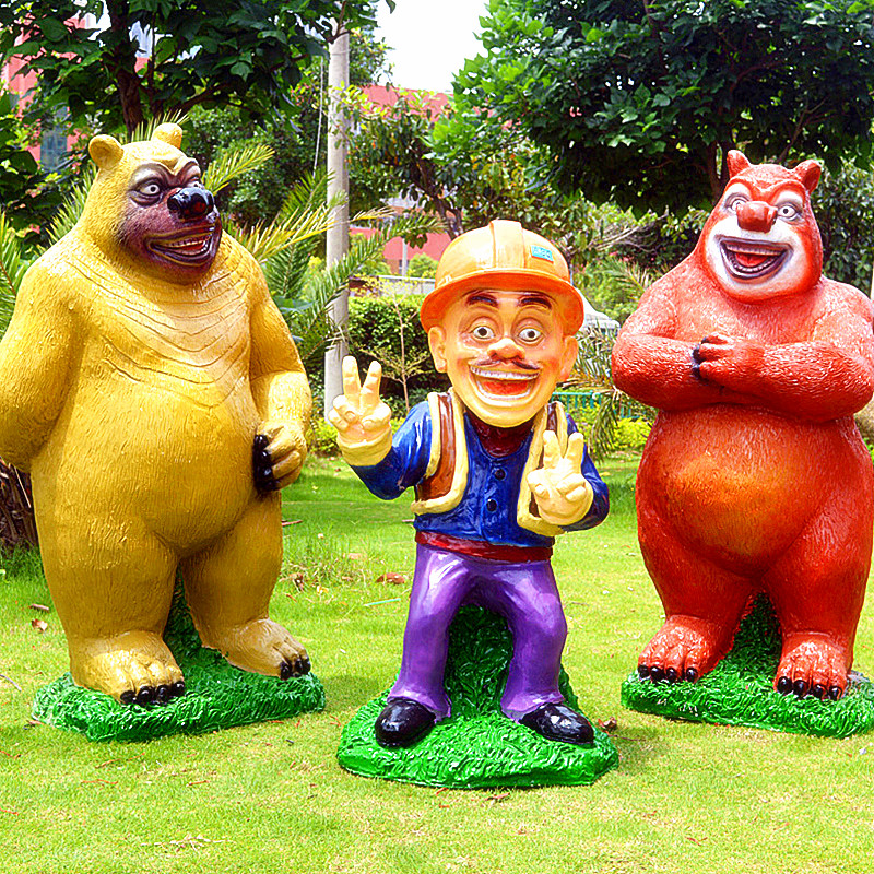 商場(chǎng)卡通美陳